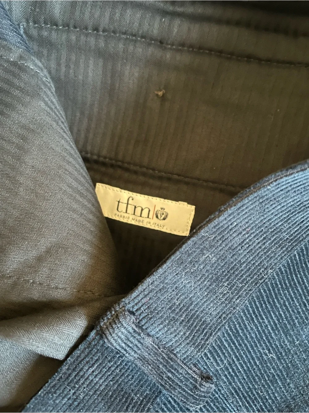 J. CREW Ludlow Slim-fit suit pant in Italian corduroy Navy Size 34 CL279